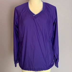 CABELA’S Pullover Jacket, light weight, size medium blue